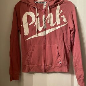 Pink brand jacket